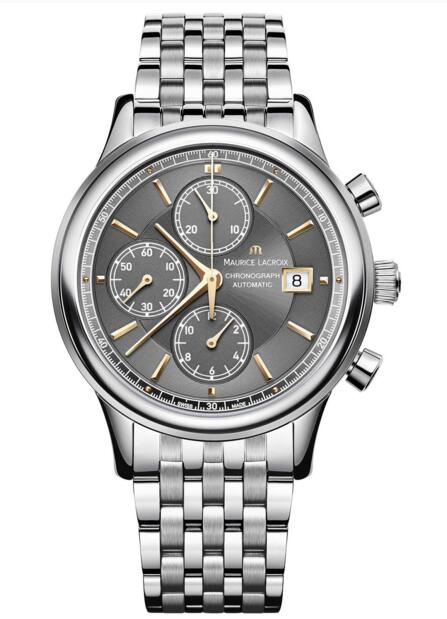 Review Replica Maurice Lacroix Les Classiques Chronographe LC6158-SS002-330-1 watch for sale